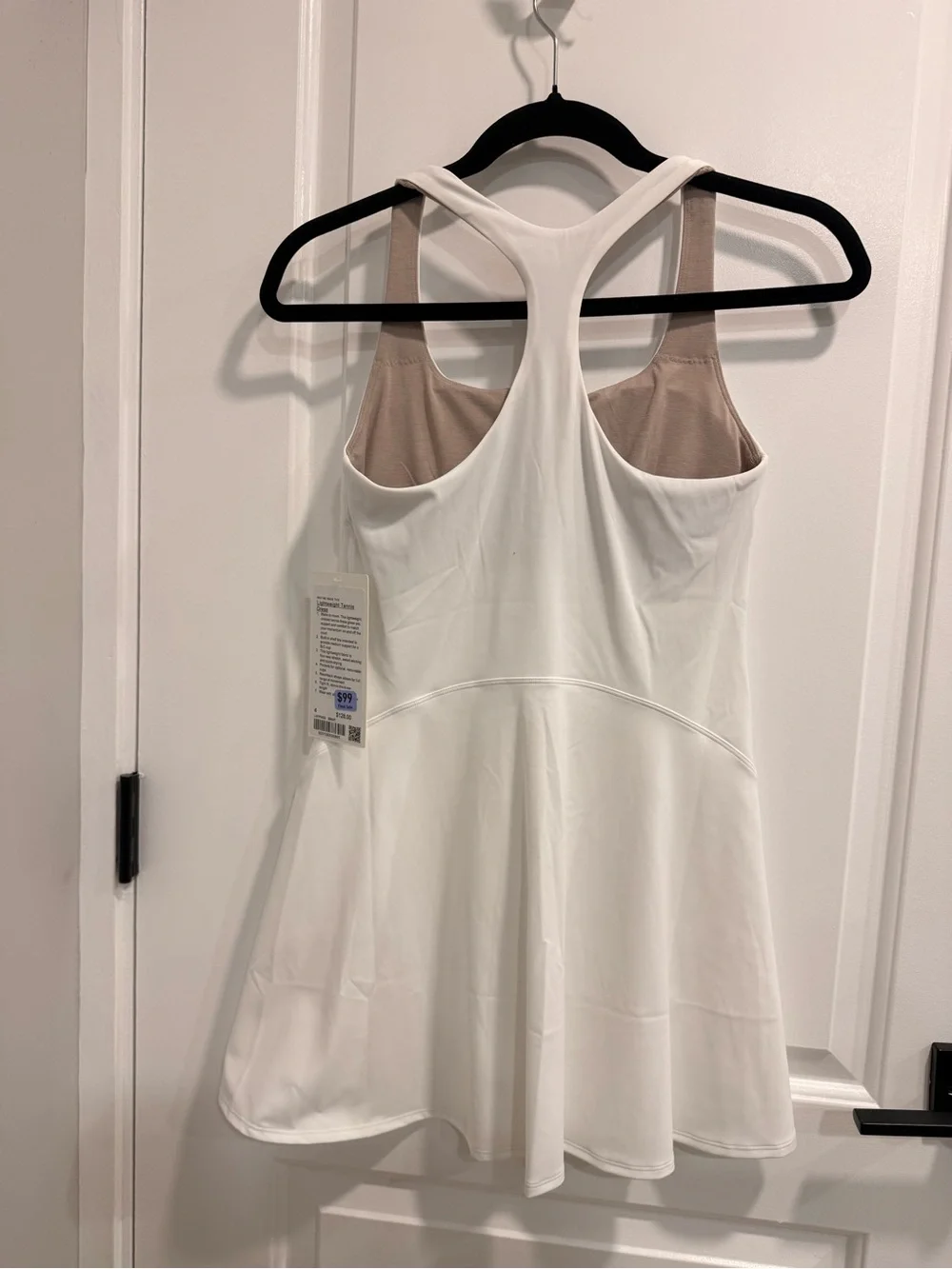 lululemon White Tennis Dress sz 4